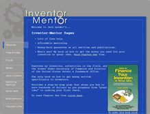 Tablet Screenshot of inventor-mentor.com